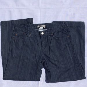 EUC Tex by Max Azria 5 pocket dark wash jeans 28